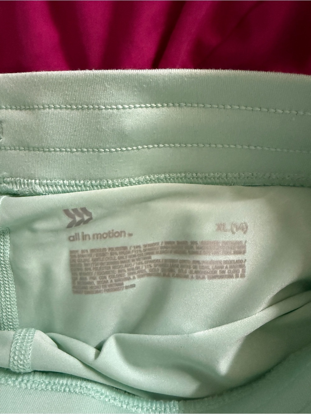 all in motion Women’s Athletic Shorts - Mint, Magenta, Lilac, Peach, Purple - Picture 4 of 6